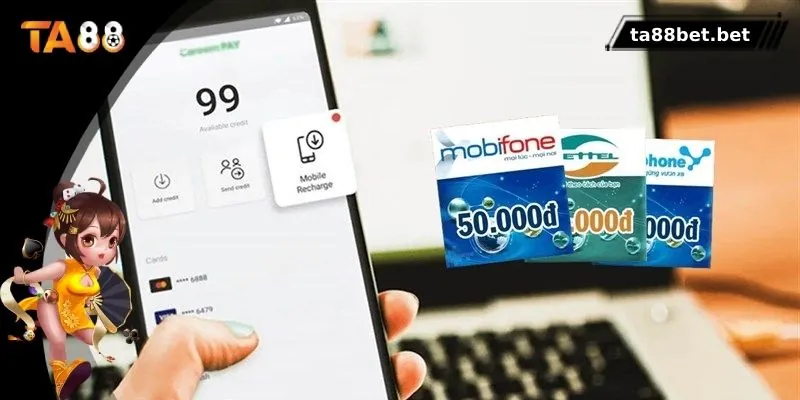 Quy trình nạp tiền 3 bước cực đơn giản